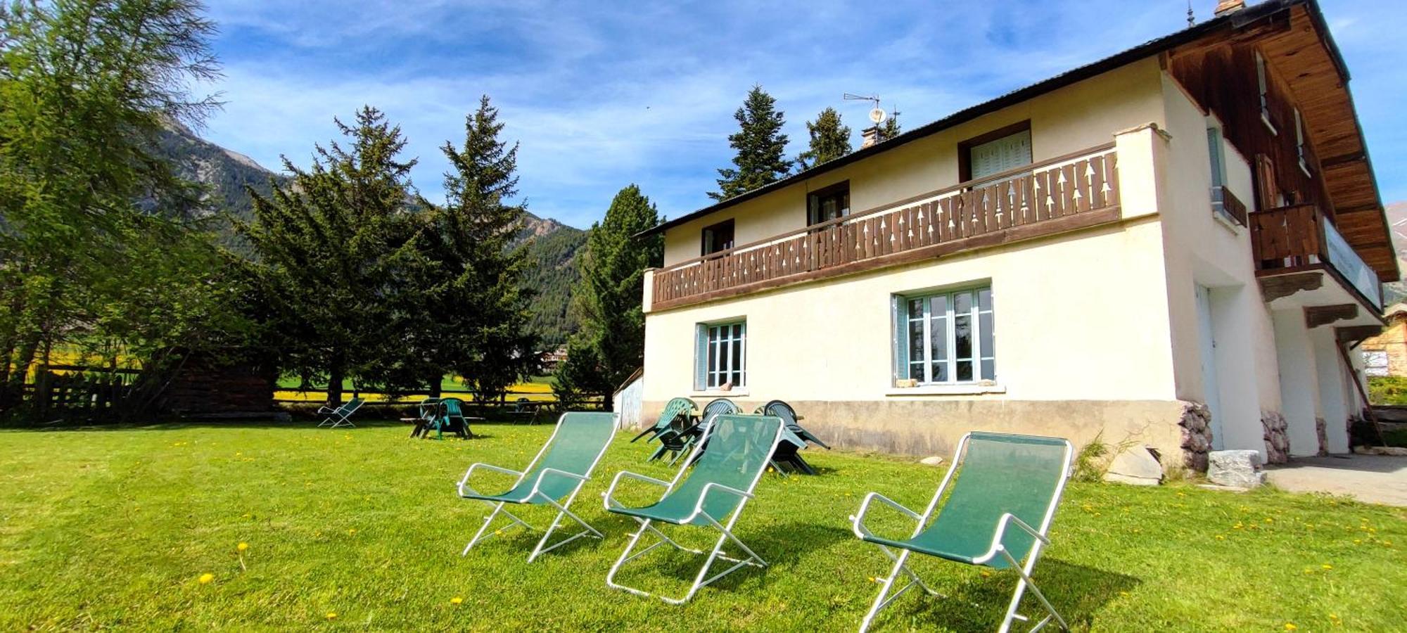 Gite Montagne 1 A 25 Places "Chalet Coste Belle" Ceillac Exteriör bild
